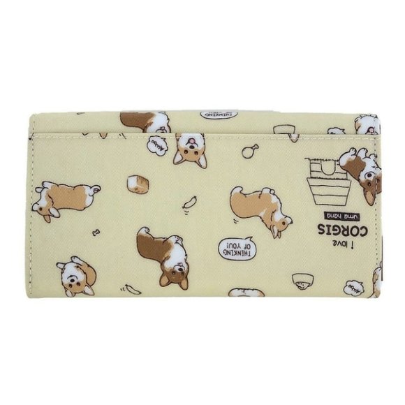 Waterproof Corgi Multifunctional Trifold Wallet - Picture 3 of 15